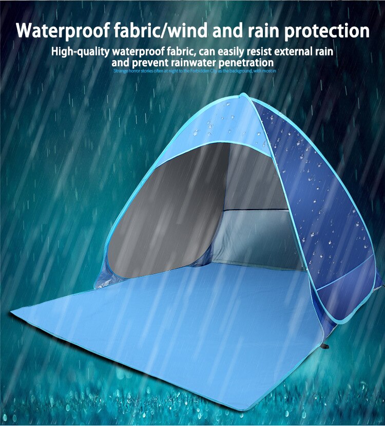Cheap Goat Tents Beach Camping Tent Outdoor UV Protection Ultralight Portable Sunshade Canopy For Fishing Picnic Hiking Tent Tourist Awning   